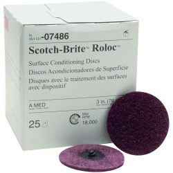 SURFACE CONDITIONING DISCS-MAROON 3" 25/BX